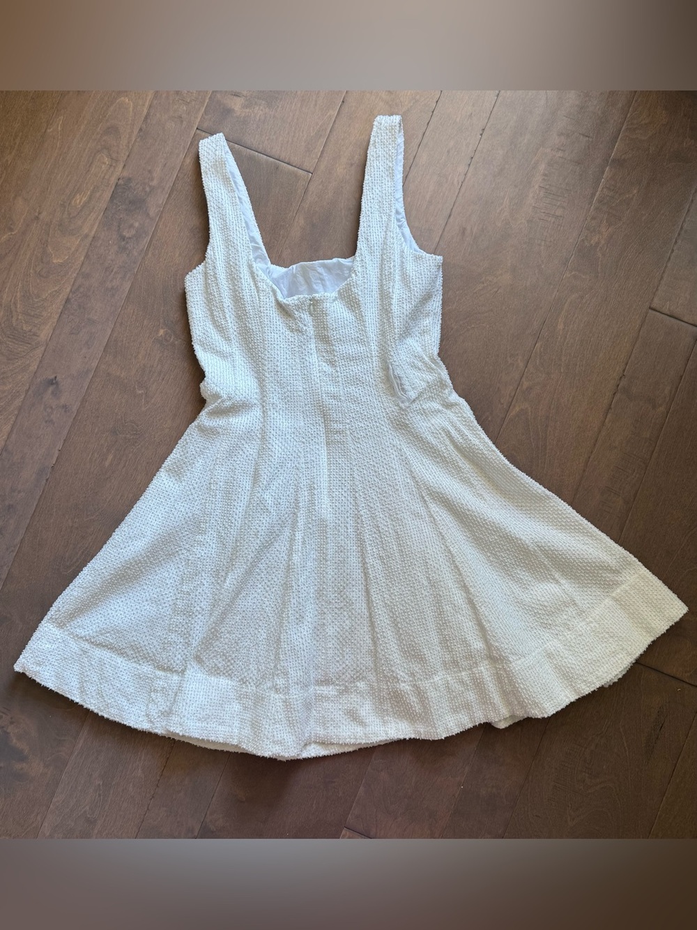 STAUD Wells Textured Mini Dress - Picture 11 of 12